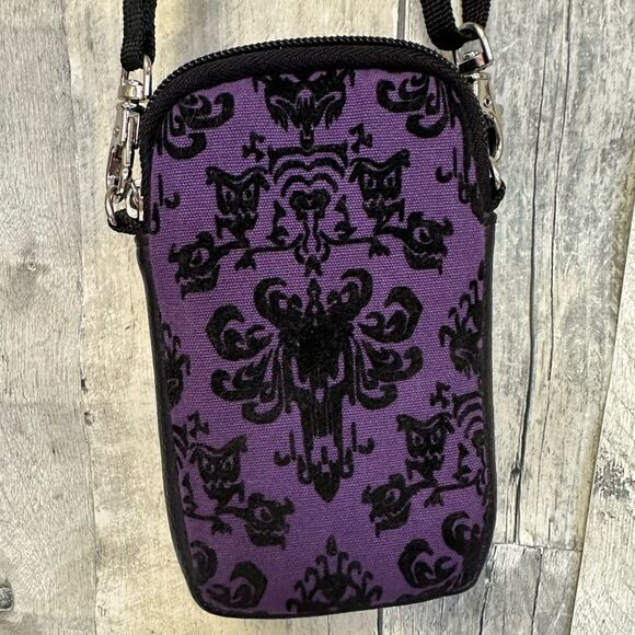 Disney Haunted Mansion Dtech purple crossbody phone case - Picture 3 of 5